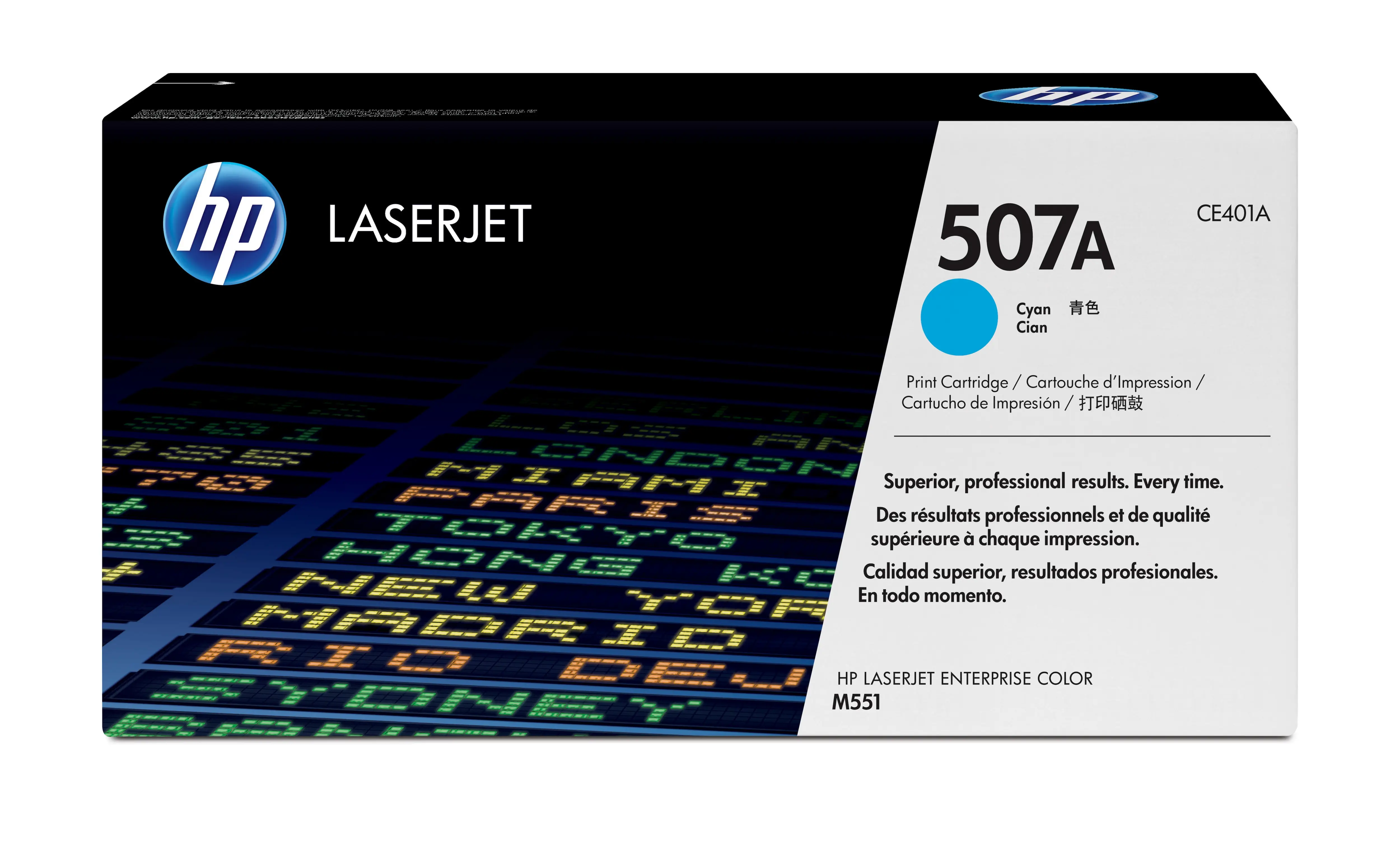 HP 507A Camgöbeği Orijinal LaserJet Toner Kartuşu CE401A