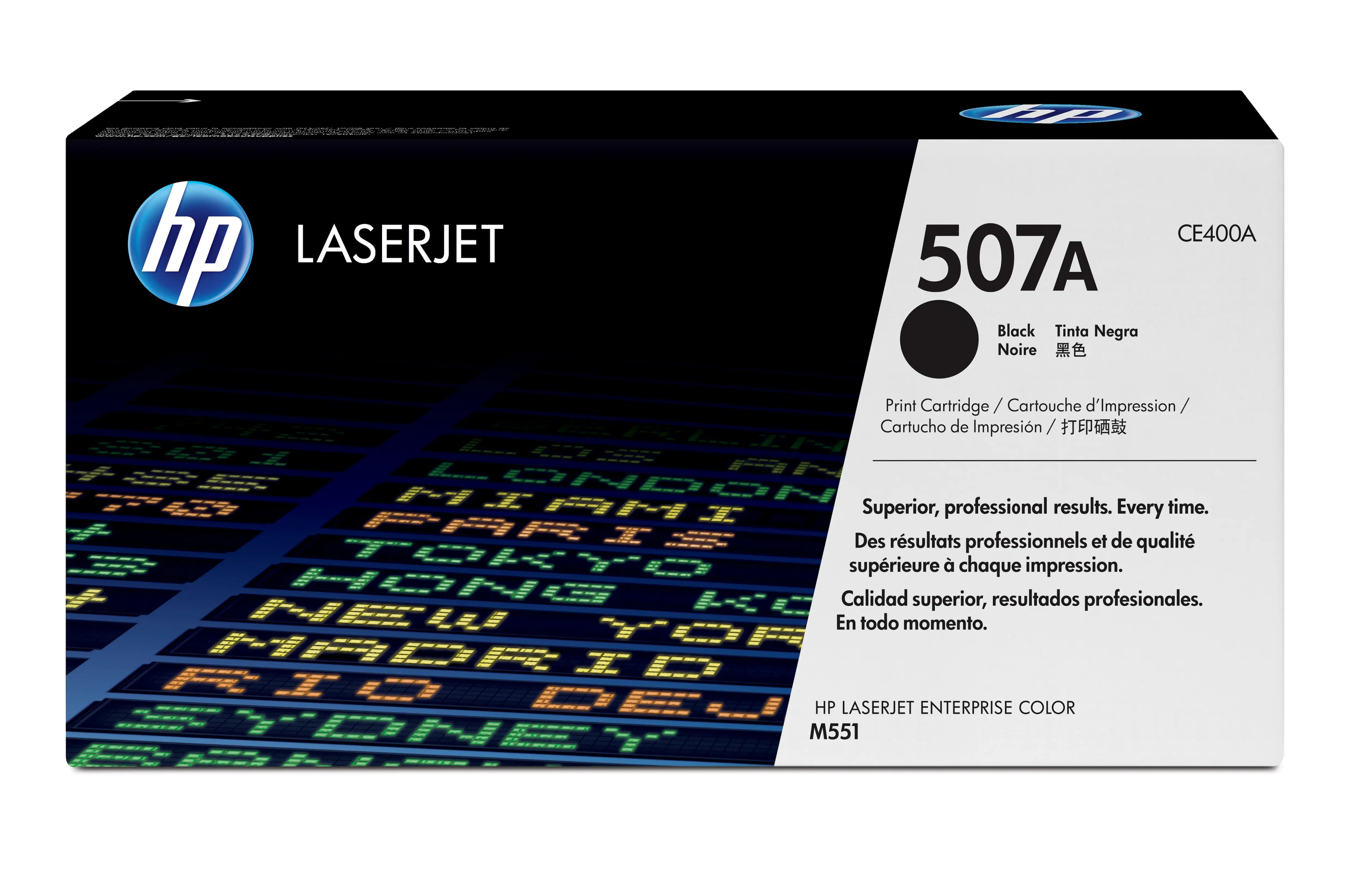 HP 507A Siyah Orijinal LaserJet Toner Kartuşu CE400A