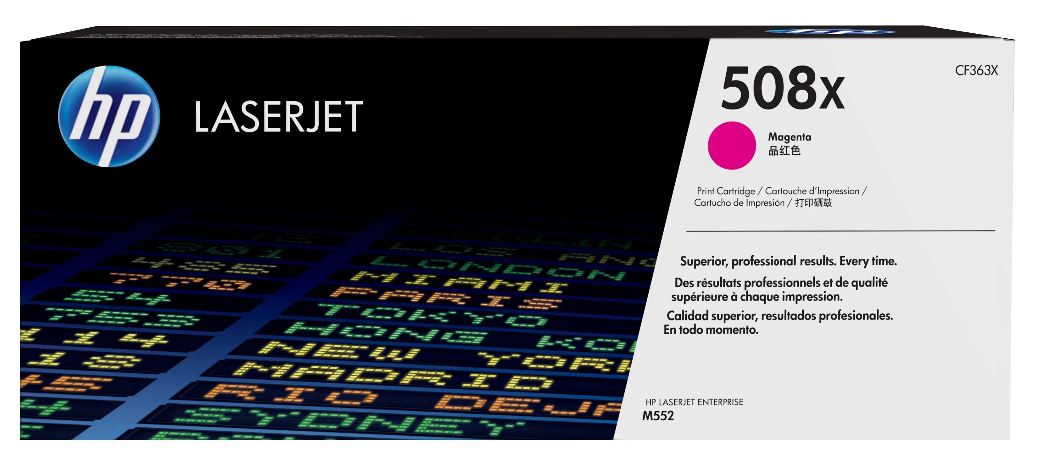 HP 508X Yüksek Kapasiteli Macenta Orijinal LaserJet Toner Kartuşu CF363X