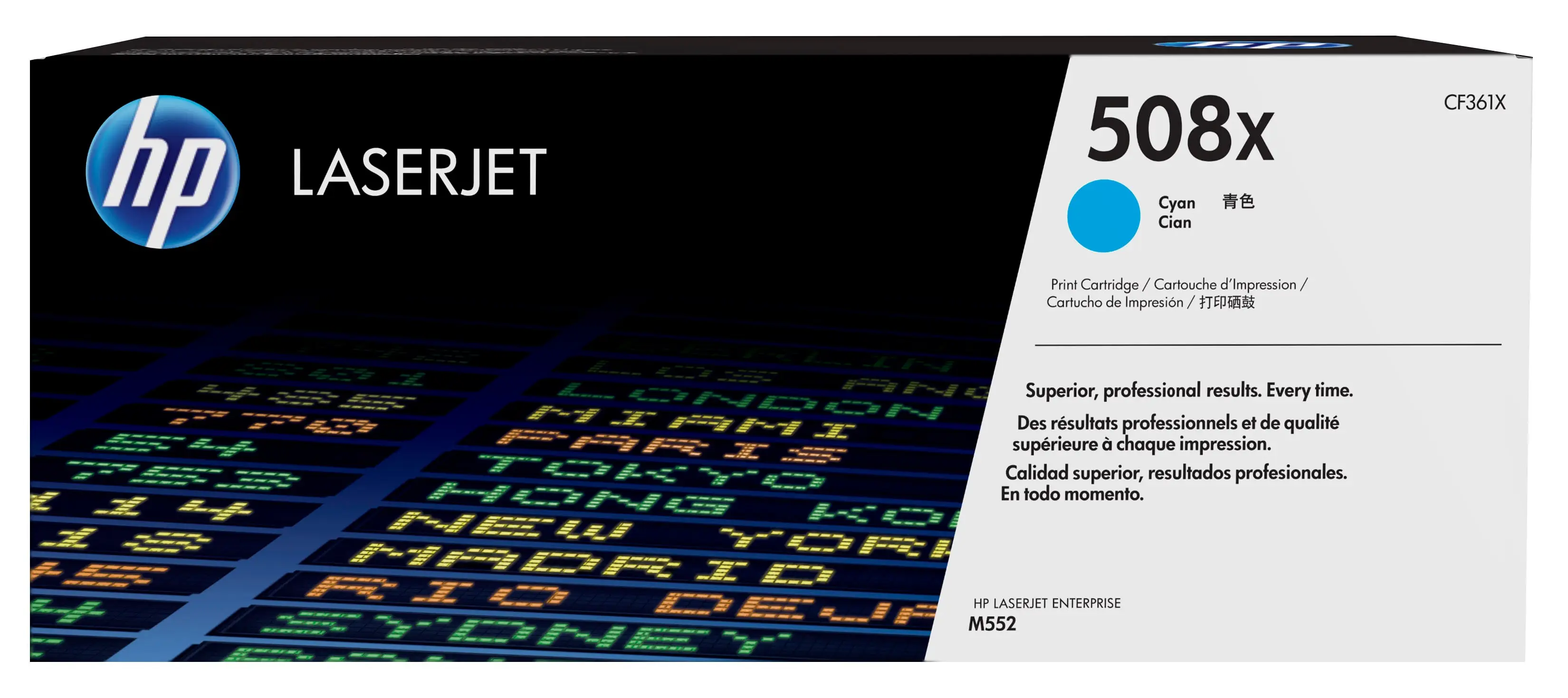 HP 508X Yüksek Kapasiteli Mavi Orijinal LaserJet Toner Kartuşu CF361X