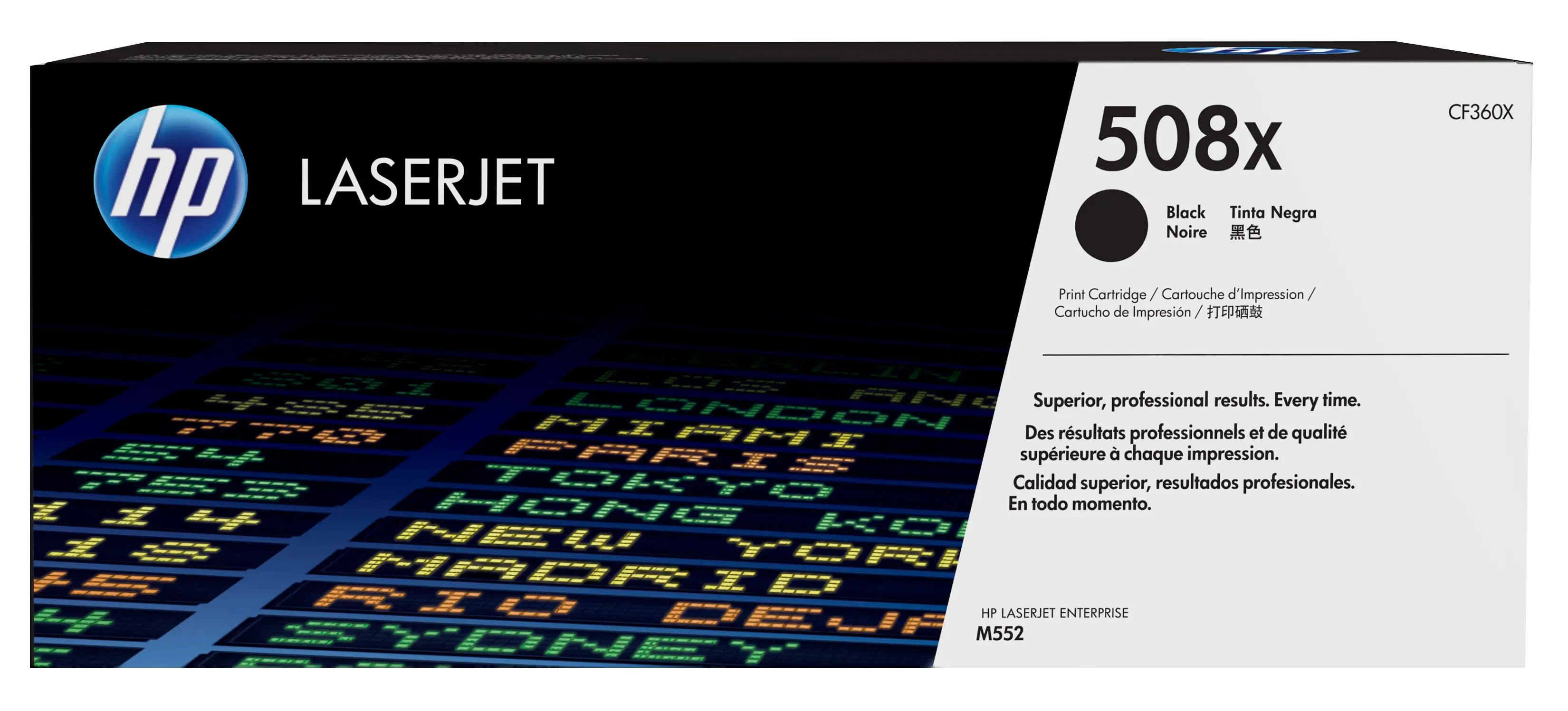 HP 508X Yüksek Kapasiteli Siyah Orijinal LaserJet Toner Kartuşu CF360X