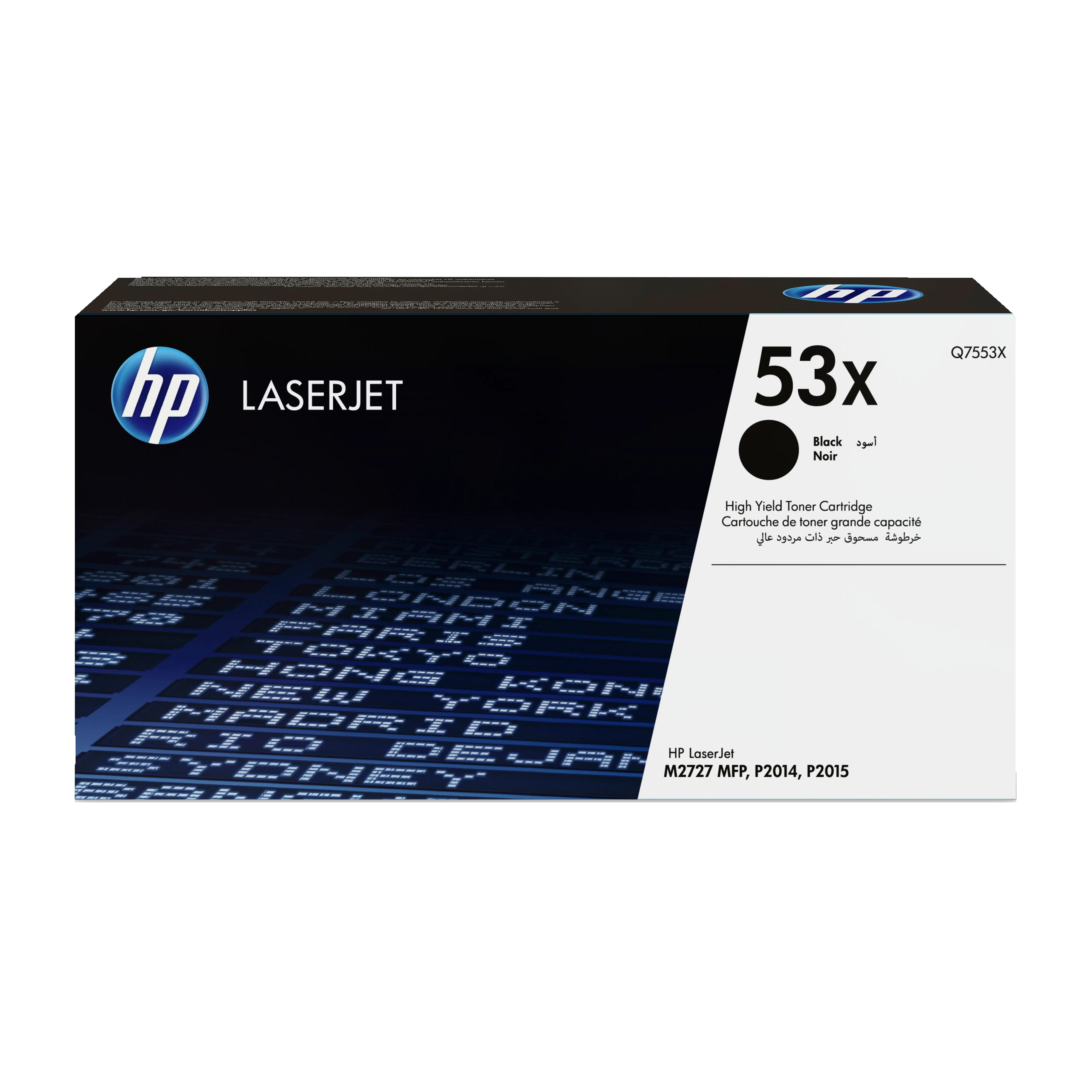 HP 53X Yüksek Kapasiteli Siyah Orijinal LaserJet Toner Kartuşu Q7553X