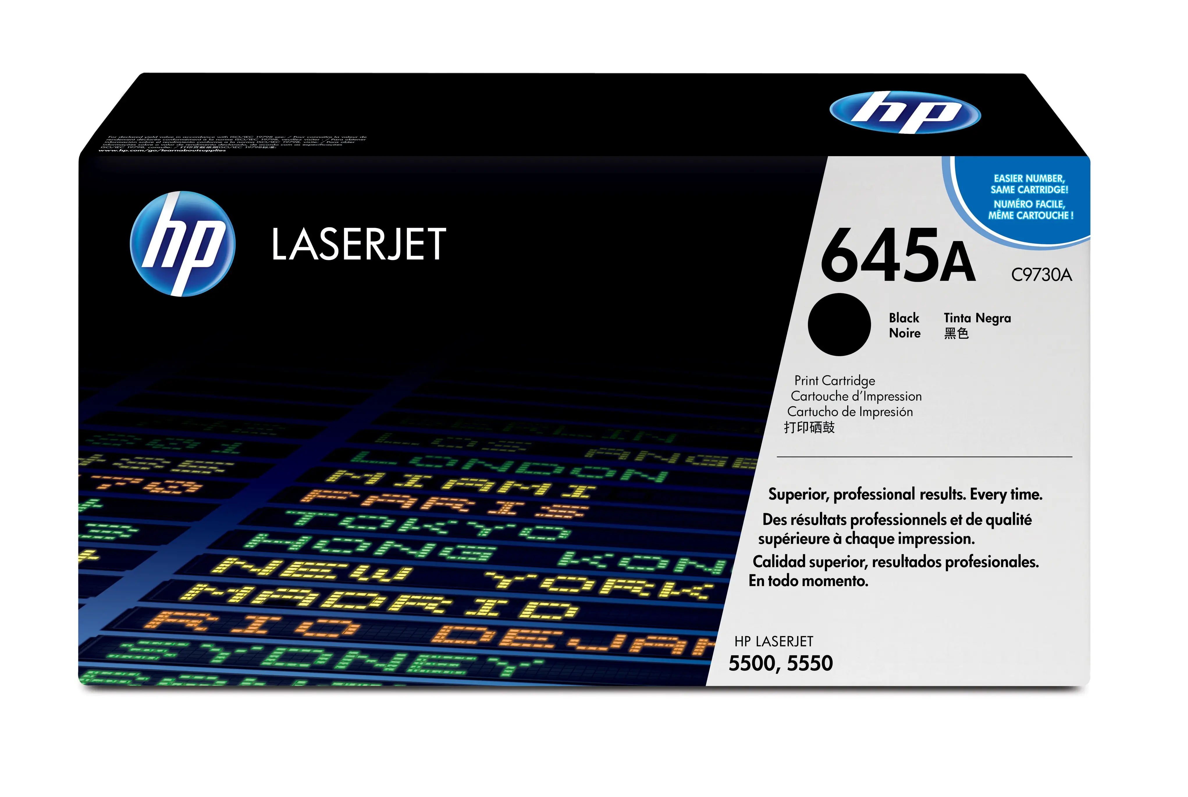 HP 645A Siyah Orijinal LaserJet Toner Kartuşu C9730A