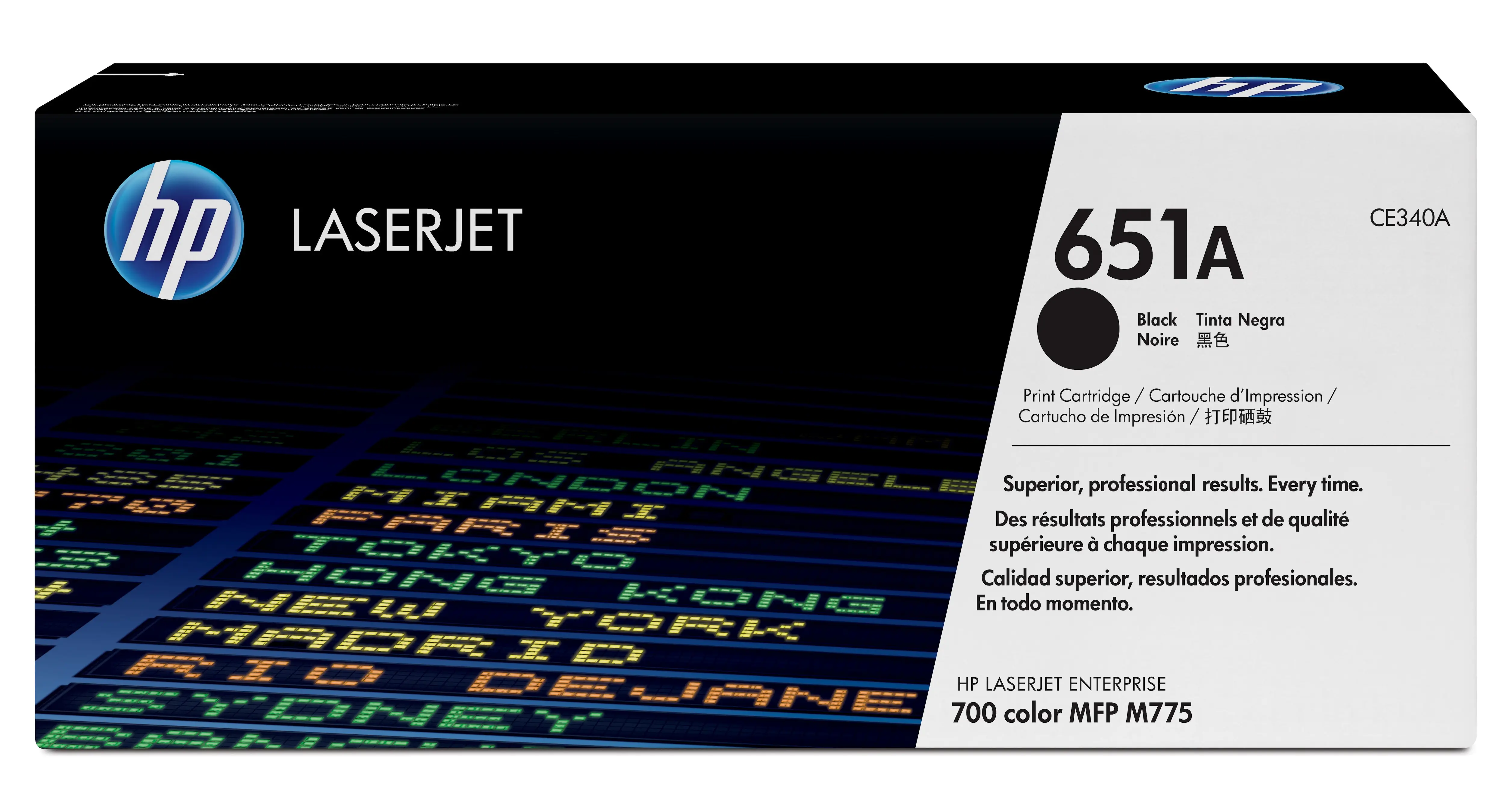 HP 651A Siyah Orijinal LaserJet Toner Kartuşu CE340A