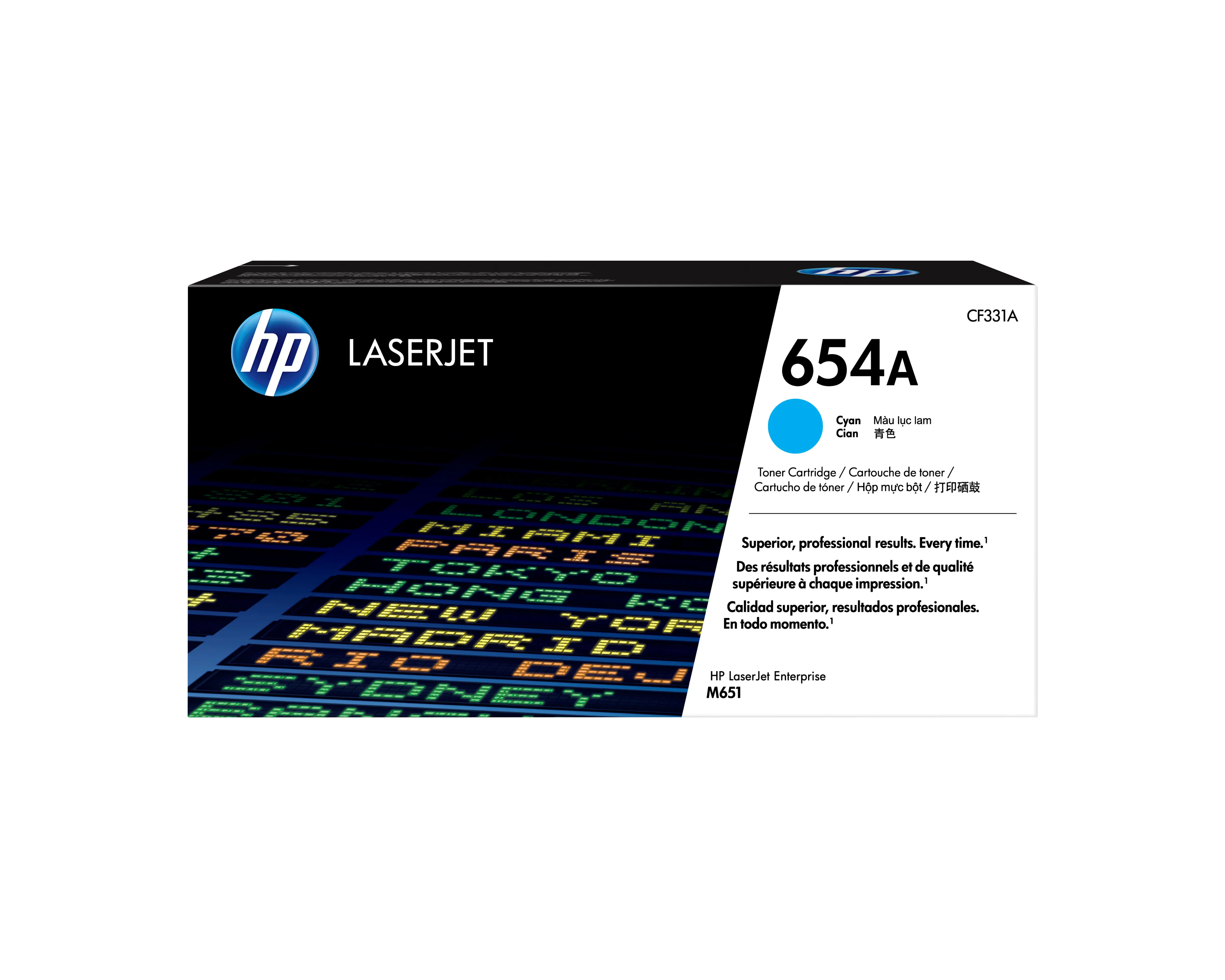 HP 654A Camgöbeği Orijinal LaserJet Toner Kartuşu CF331A