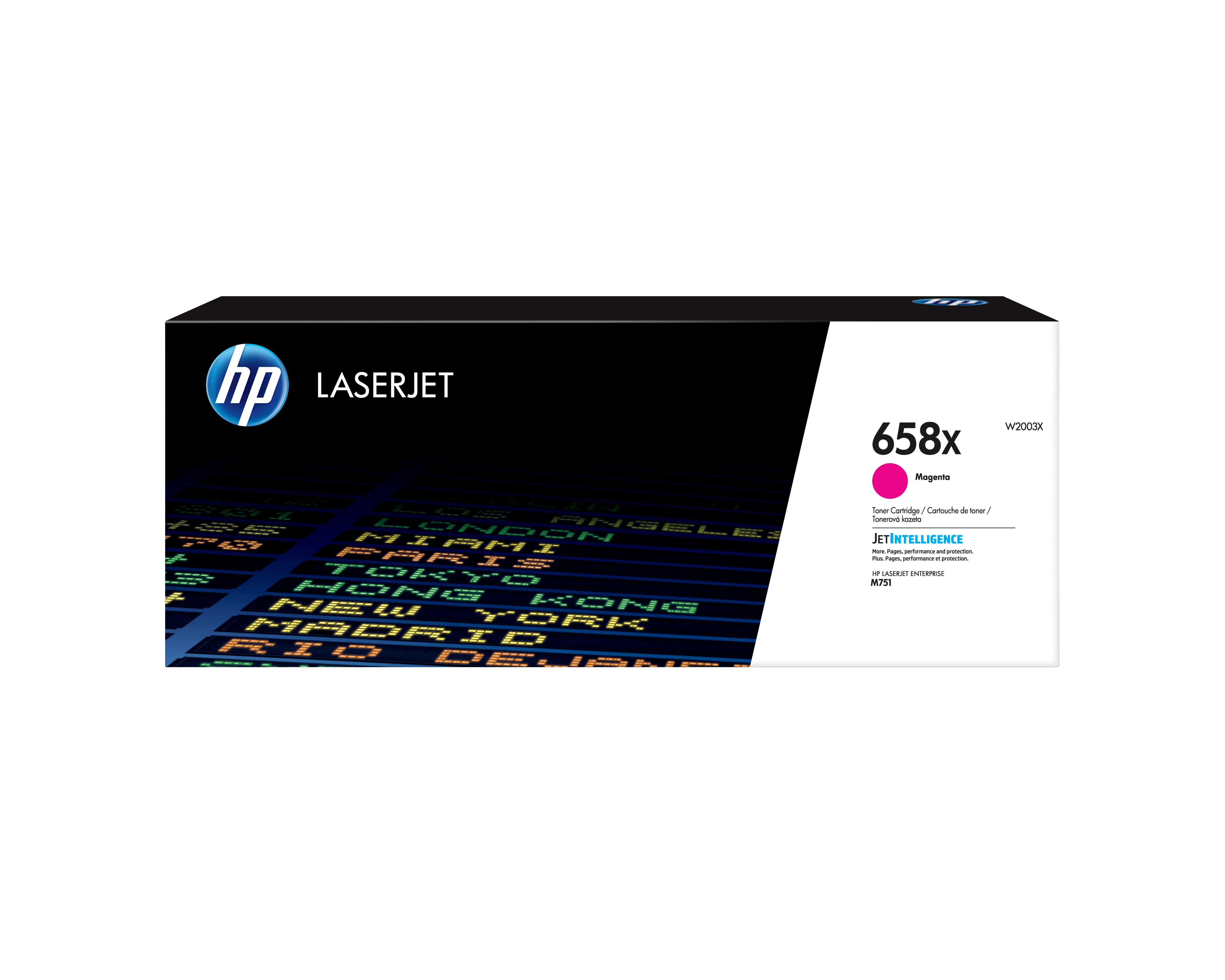 HP 658X Yüksek Kapasiteli Macenta Orijinal LaserJet Toner W2003X