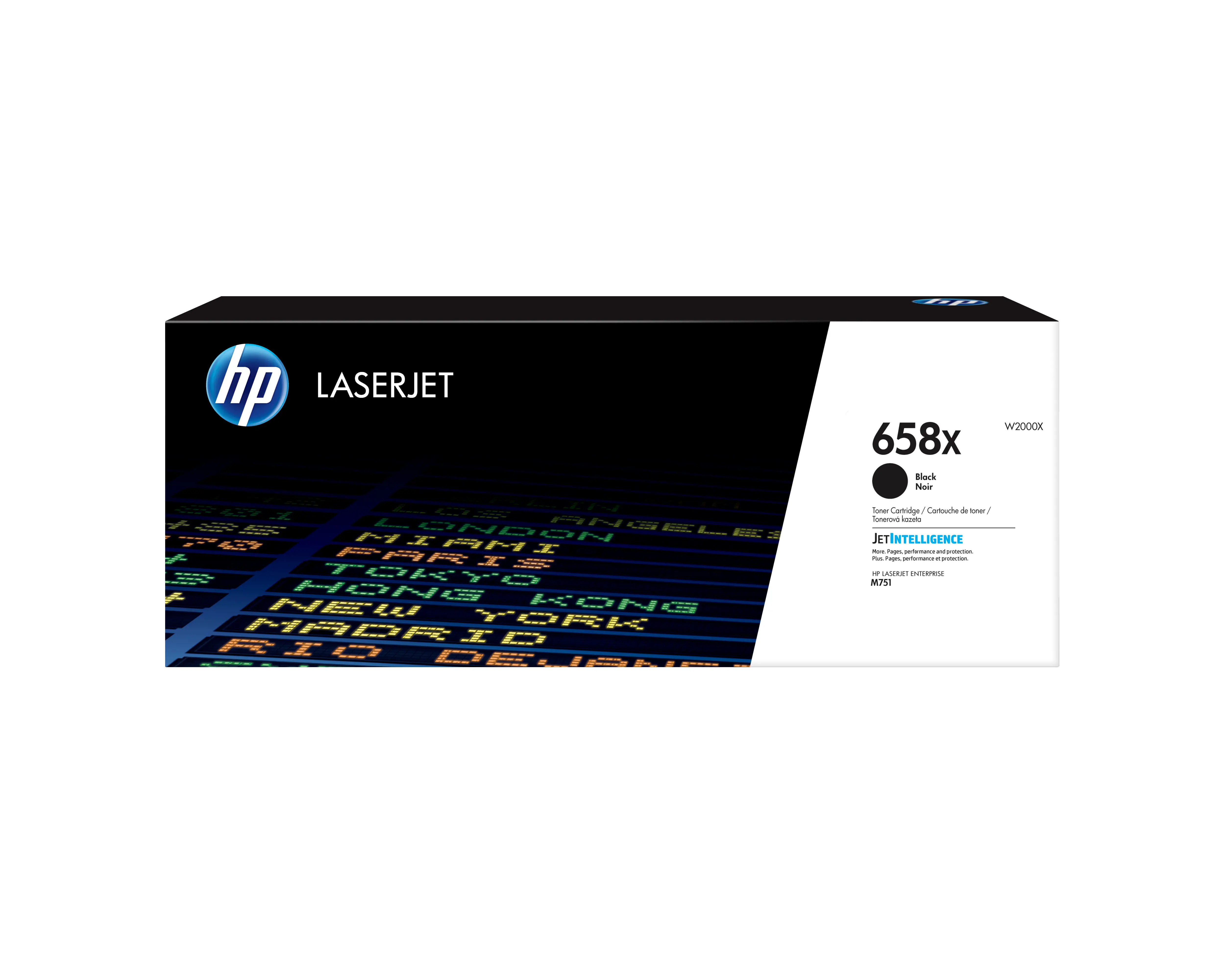 HP 658X Yüksek Kapasiteli Siyah Orijinal LaserJet Toner W2000X