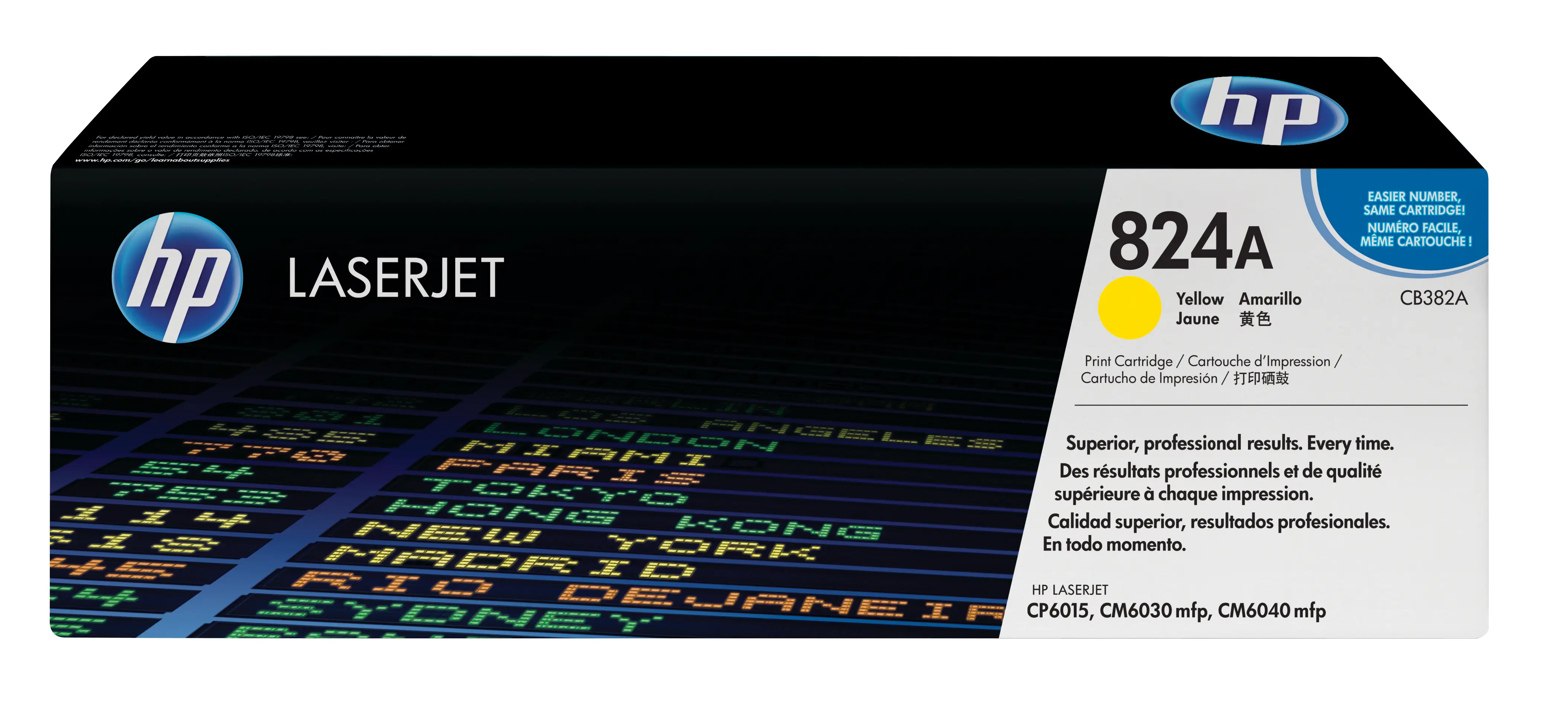 HP 824A Sarı Orijinal LaserJet Toner Kartuşu CB382A