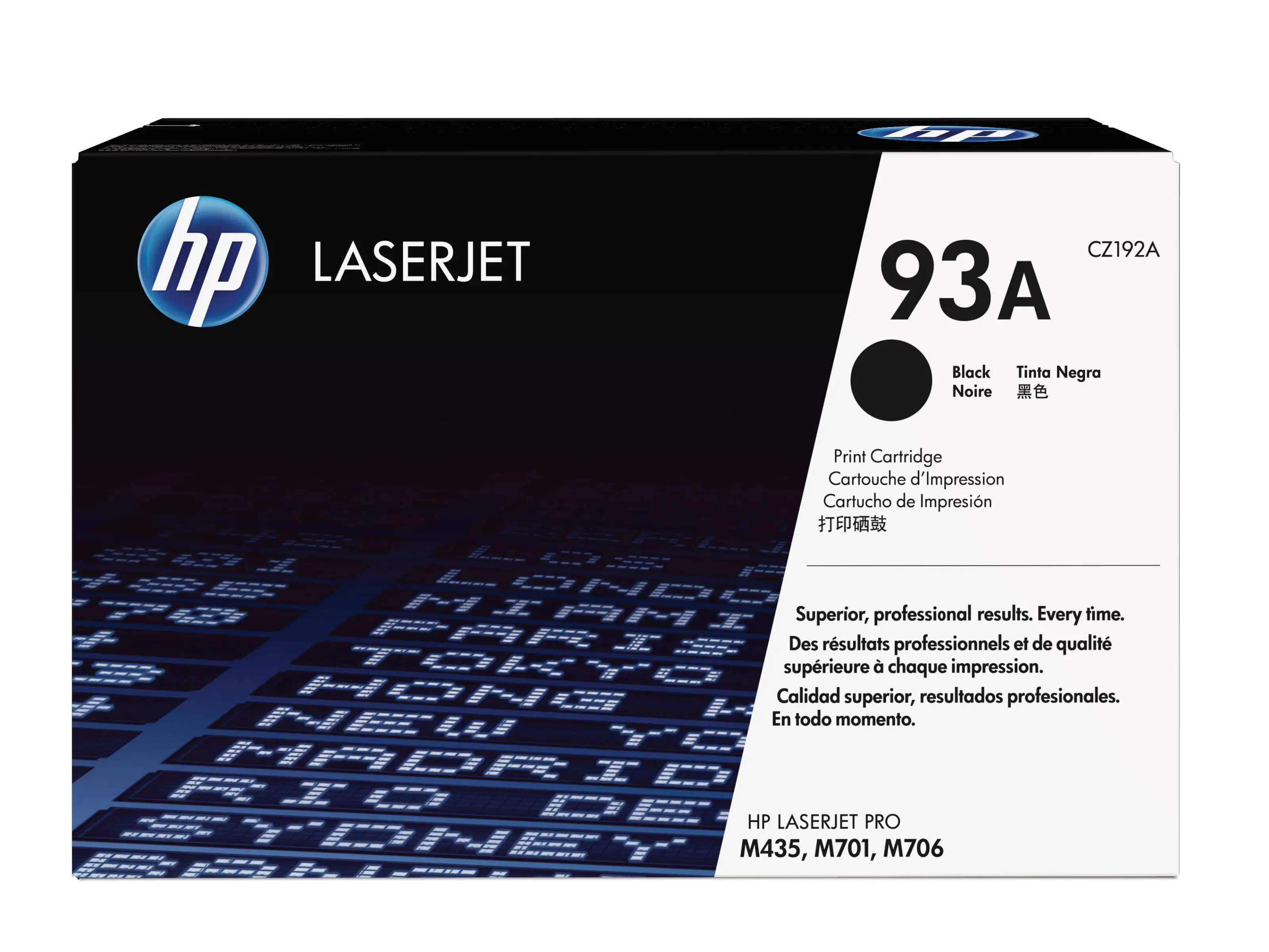 HP 93A Siyah Orijinal LaserJet Toner Kartuşu CZ192A