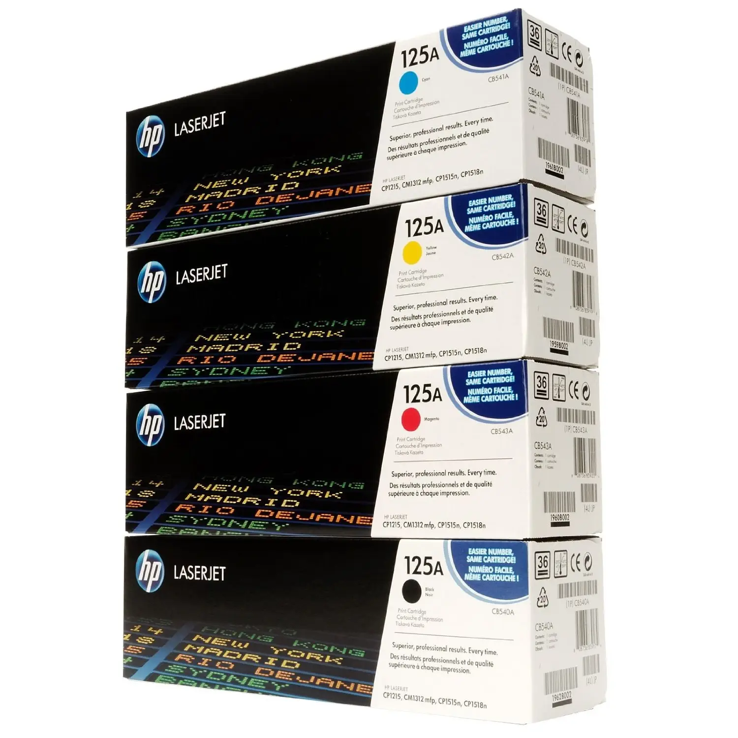 HP CB540A-CB543A