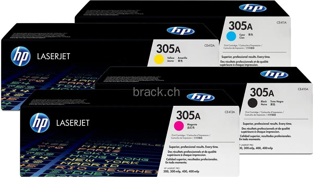 HP CE410A-CE413A