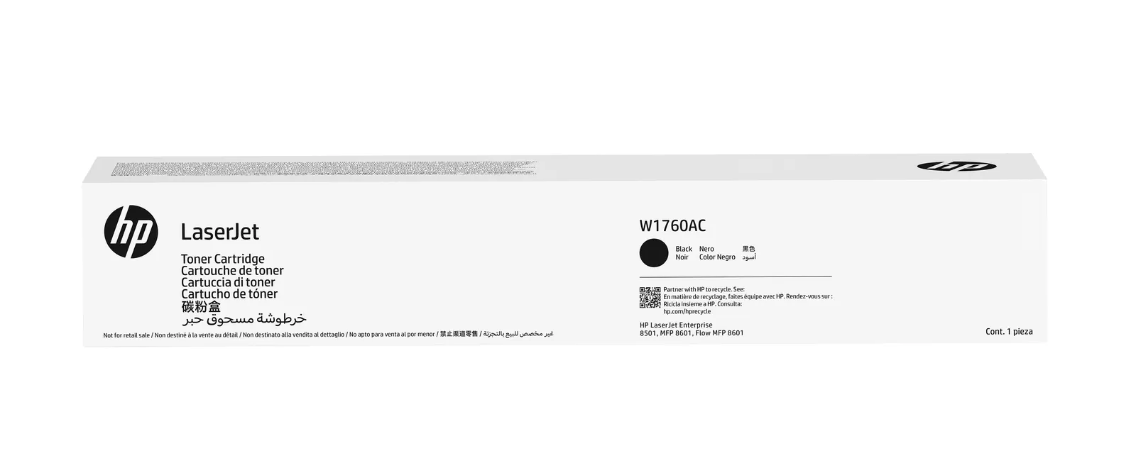 HP LaserJet Black Toner Crtg toner kartuşu 1 adet Orijinal Siyah
