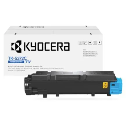 KYOCERA TK-5372C toner kartuşu 1 adet Orijinal Cam Göbeği