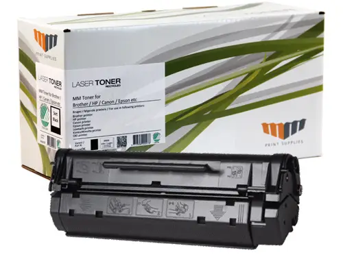MM Black Laser Toner - HP 06A (C3906A) / Canon EP-A (1548A003) High capacity - For HP LaserJet / Canon LBP 15117DK
