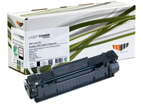 MM Black Laser Toner - HP 36A High capacity (CB436A) - For HP LaserJet 15051DK