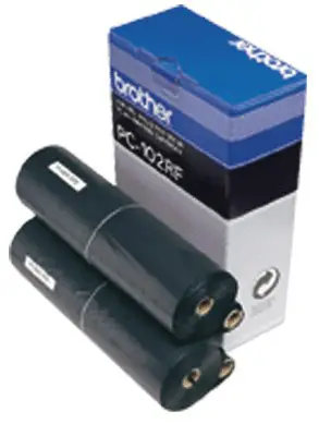 Brother 2 Refill Rolls for PC101 Cartridge PC-102RF