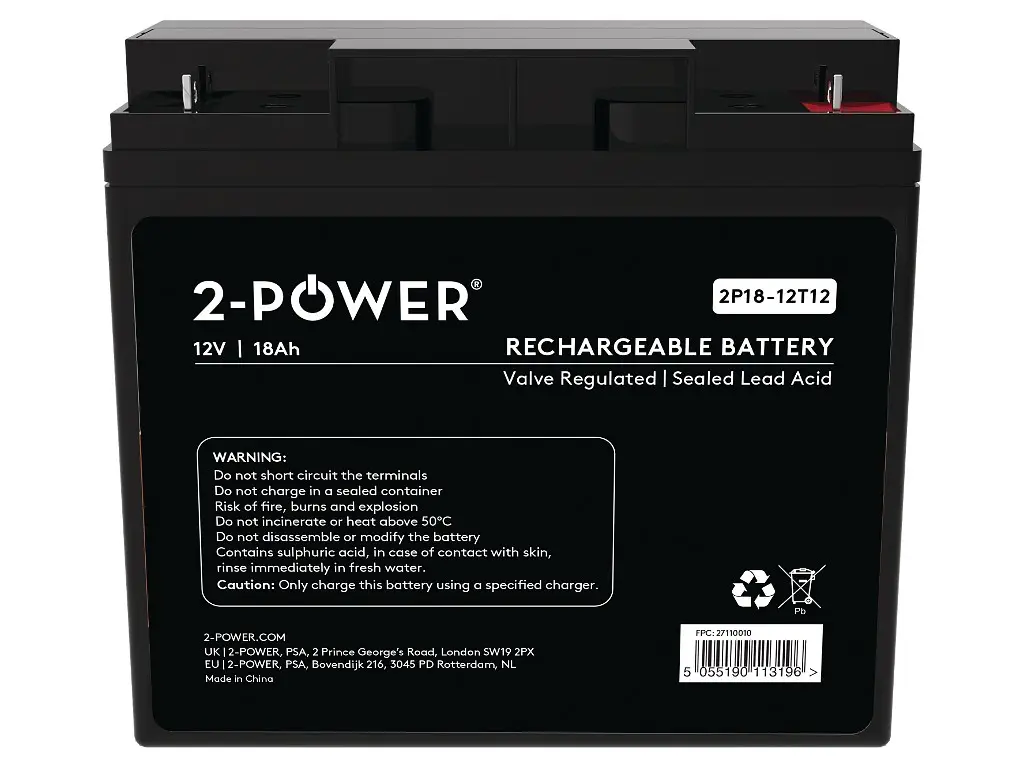 2-Power 2P18-12 12 V