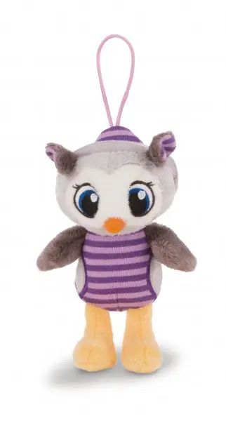 NICI Pendant owl Olafina with elastic loop 43969