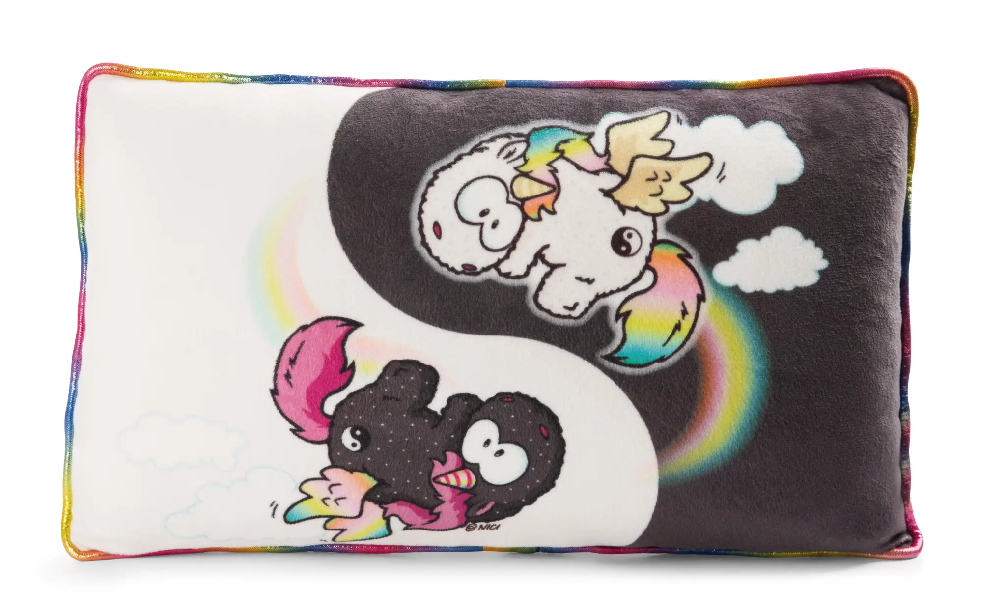 NICI Unicorn Rainbow Yin & Rainbow Yang 47385