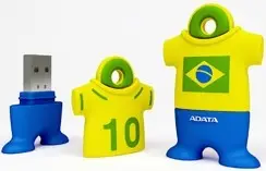 ADATA 4GB Soccer Jersey Drive AT001-4G-CBZ