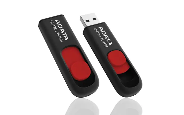 ADATA 64GB DashDrive UV120 AUV120-64G-RKD