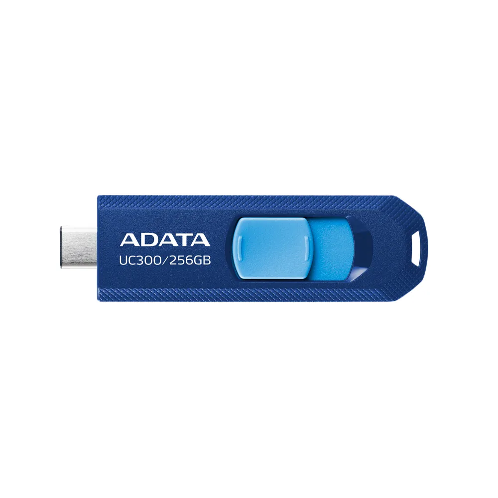 ADATA UC300 USB flash sürücü 256 GB USB C Tipi 3.2 Gen 1 (3.1 Gen 1) Mavi