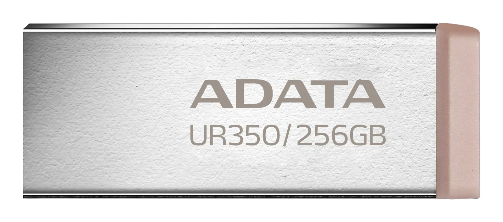 ADATA UR350 USB flash sürücü 256 GB A tipi USB 3.2 Gen 1 (3.1 Gen 1) Kahverengi, Paslanmaz çelik