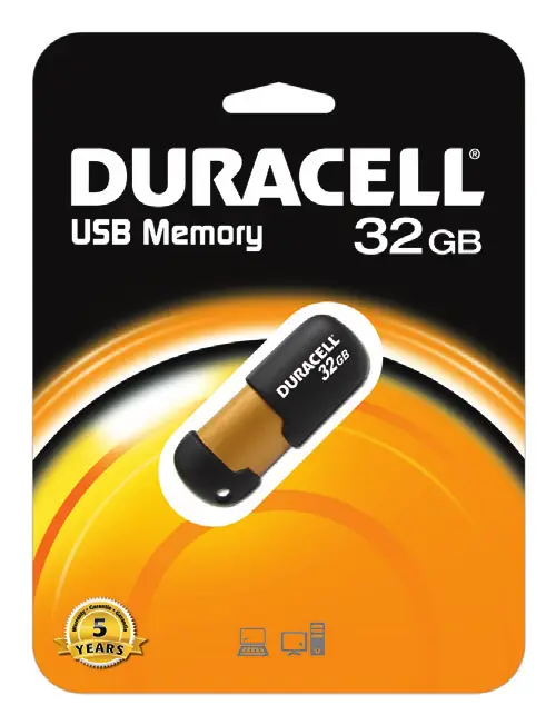 Duracell 32GB DU-ZP-32G-CA-N3-R