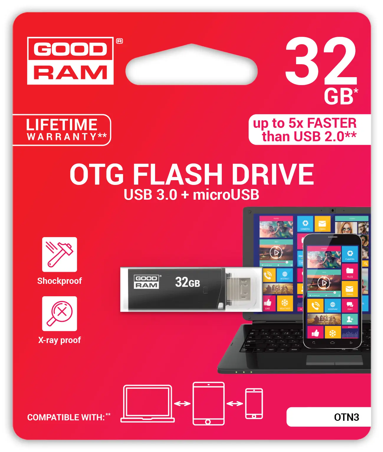 Goodram 32GB USB 3.0 OTN3-0320K0R11