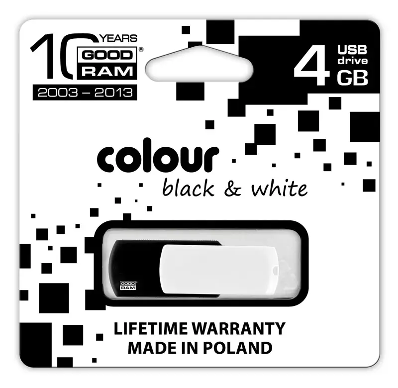 Goodram 4GB colour b&w PD4GH2GRCOKWR9