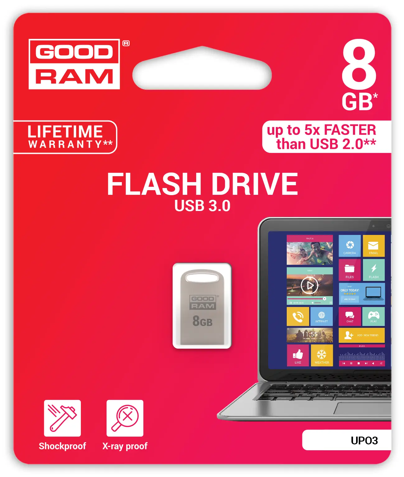 Goodram 8GB USB 3.0 UPO3-0080S0R11