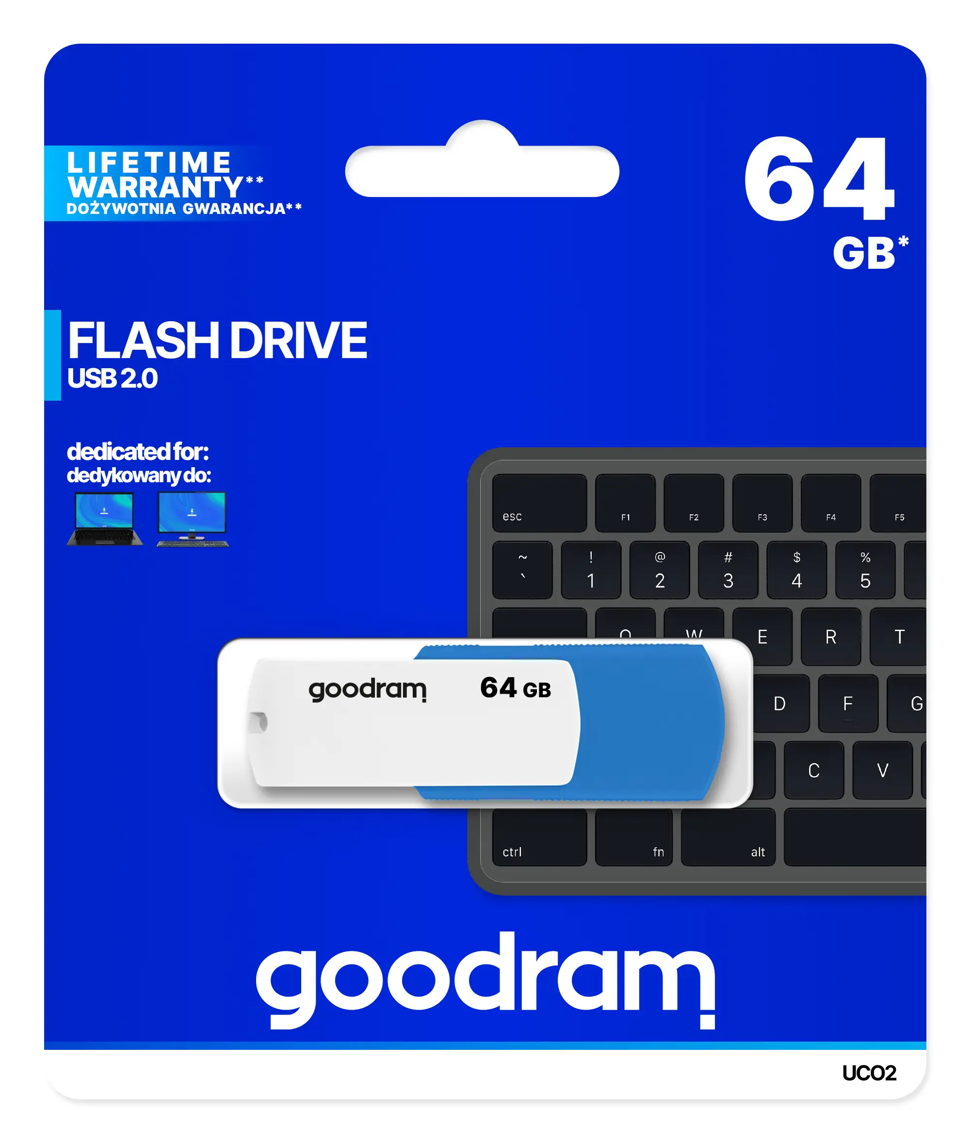 Goodram UCO2 64 GB UCO2-0640MXR11