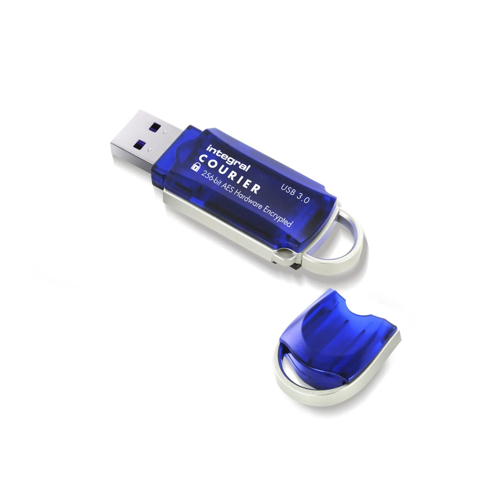 Integral INFD128GCOU3.0-197 USB flash sürücü 128 GB A tipi USB 3.2 Gen 1 (3.1 Gen 1) Mavi, Gümüş