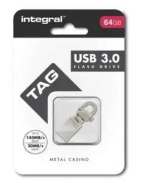 Integral INFD64GBTAG3.0 64 GB
