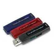 Kingston Technology 1GB USB flash drive (Red) DT100R/1G