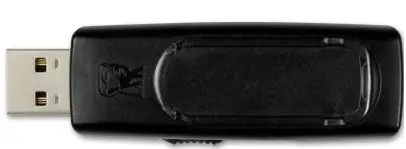 Kingston Technology 8GB DT Style USB Flash Drive (Black) DTYLB/8GB
