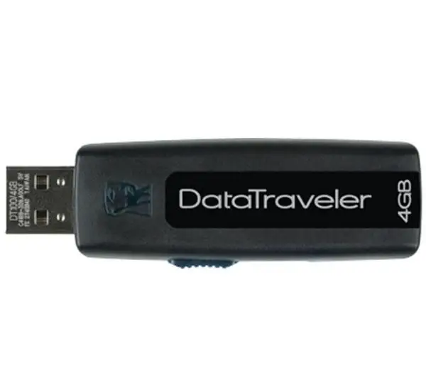 Kingston Technology DataTraveler 100 4GB, 2 Pcs DT100/4GB-2P