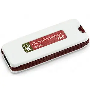 Kingston Technology 16GB USB flash drive (2.0) - Red DTIG2/16GBER
