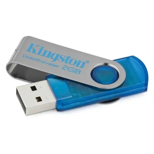 Kingston Technology 2GB DataTraveler 101, Cyan DT101C/2GB