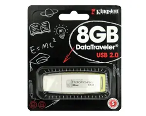 Kingston Technology 8GB (G3) Back to School KE-U328G-2AQ