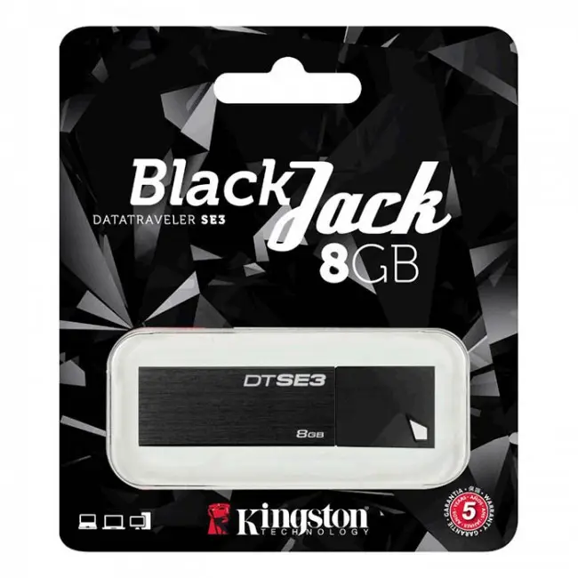 Kingston Technology Black Jack 8 GB KC-U688G-4CK