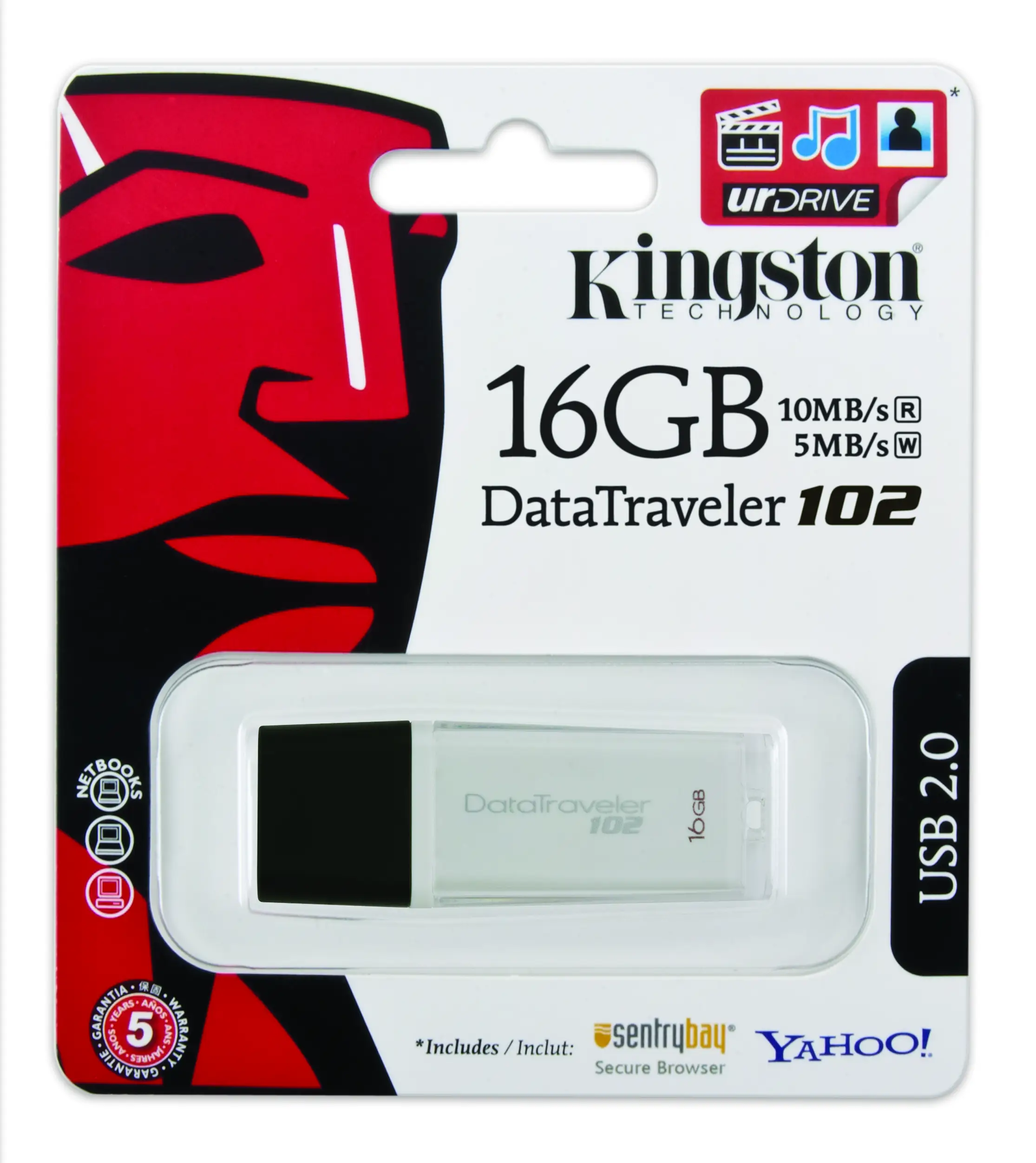 Kingston Technology DT102 16GB DT102/16GB