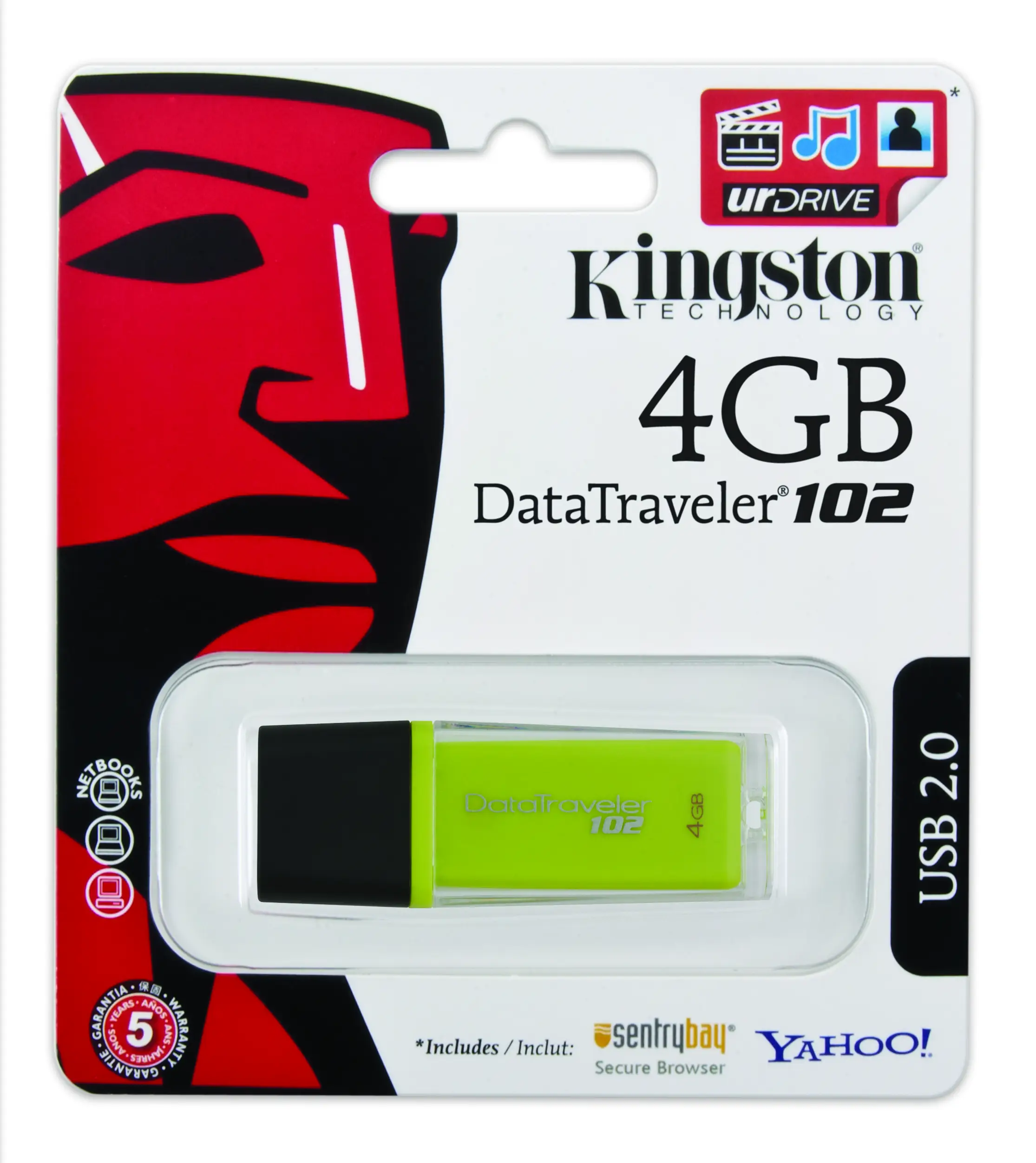 Kingston Technology DT102 4GB DT102/4GB