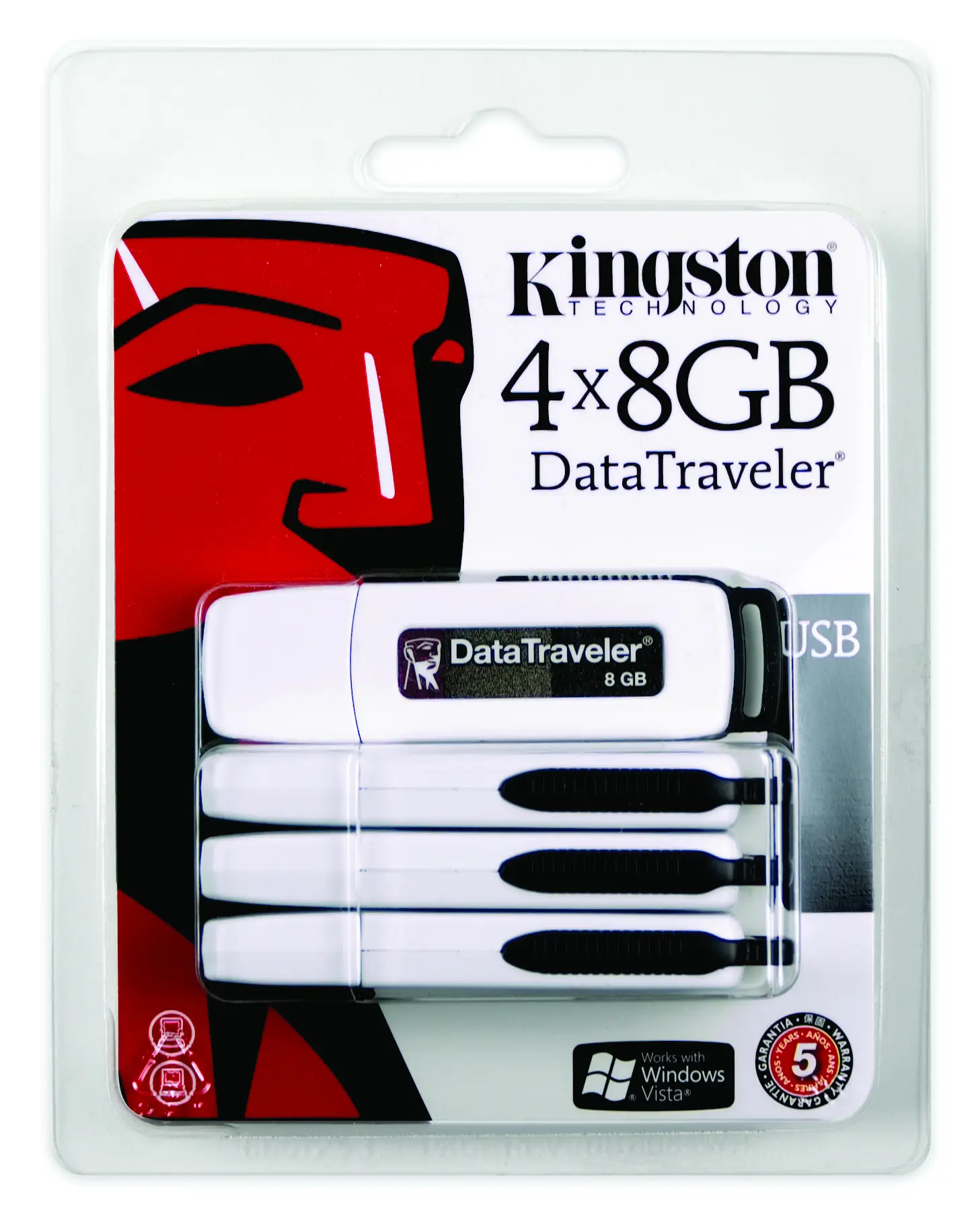Kingston Technology DTI/8GB-4P