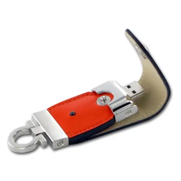 Nilox PEN DRIVE CUOIO 4GB ORANGE PASS 05NX4105PW001