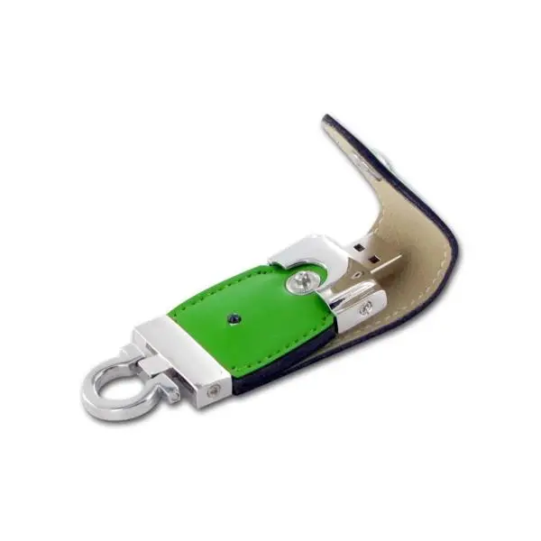 Nilox PEN DRIVE CUOIO 4GB VERDE PASSWO 05NX4005PW001