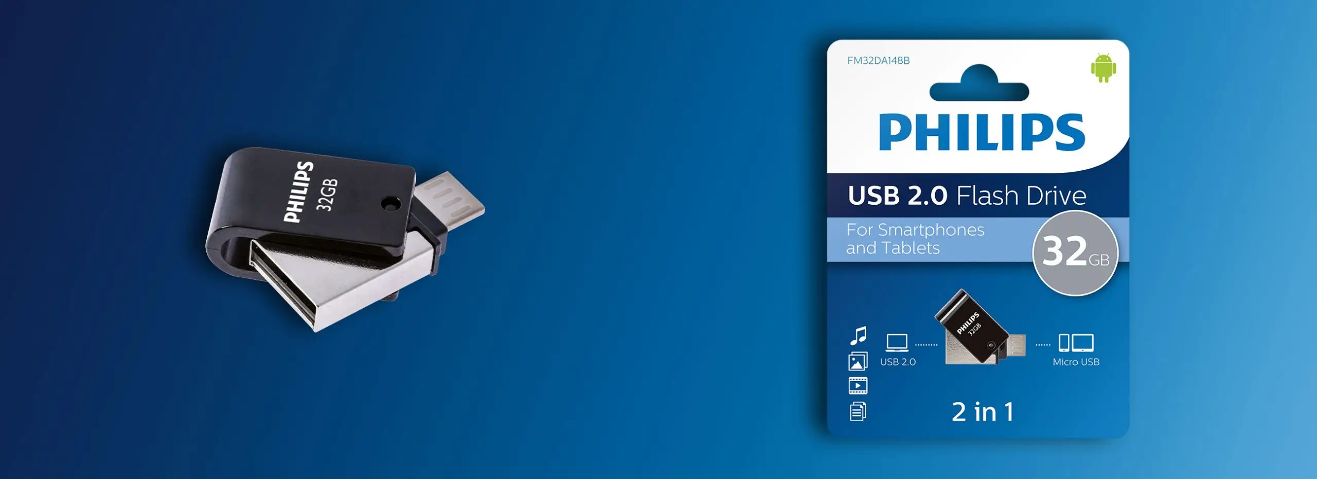 Philips FM32DA148B/00 32 GB PHUSB32G2IN1OTGG