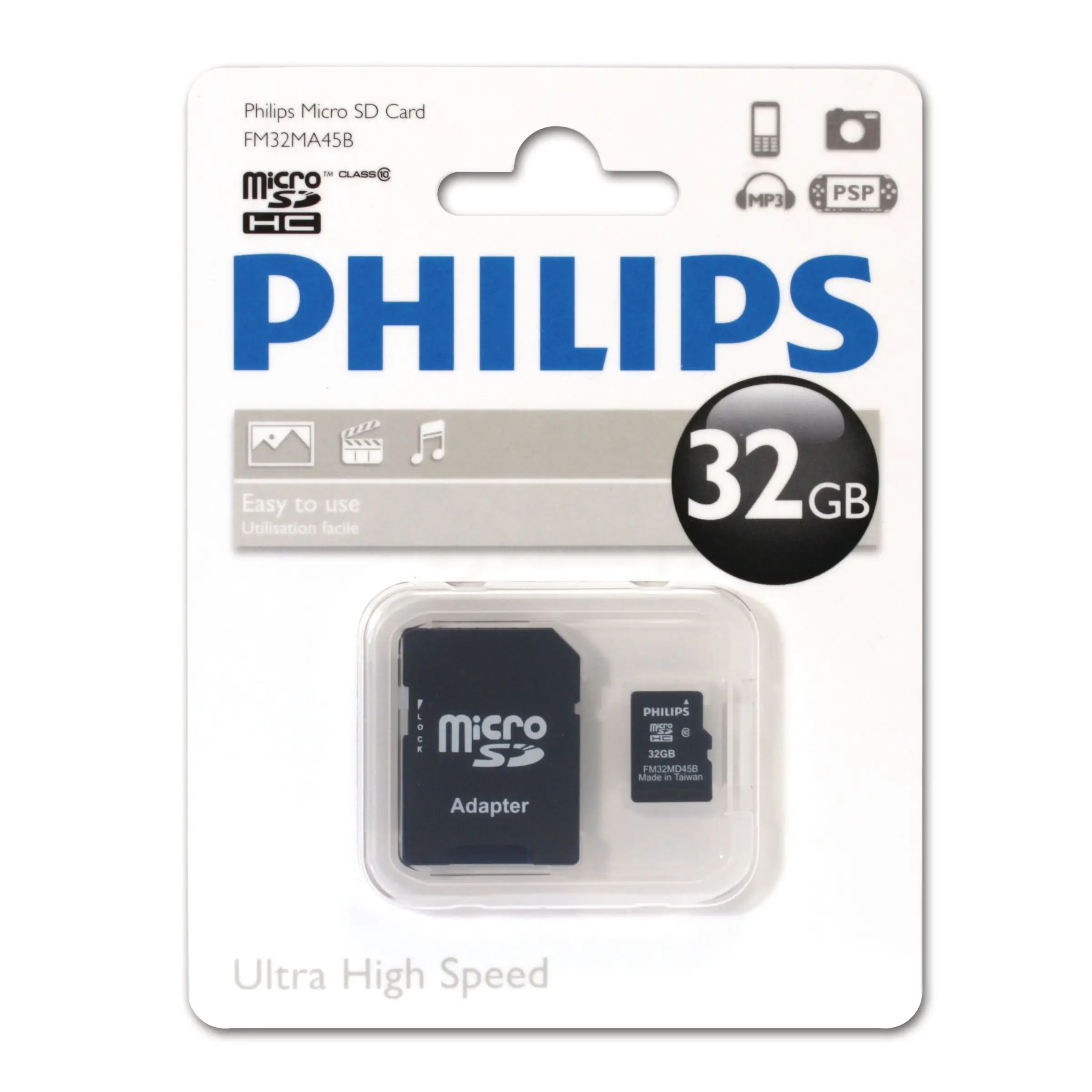 Philips Micro SD kartları FM32MA45B/97
