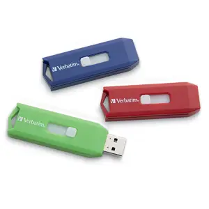 Verbatim 3x 2GB Store 'n' Go USB Drives 96981