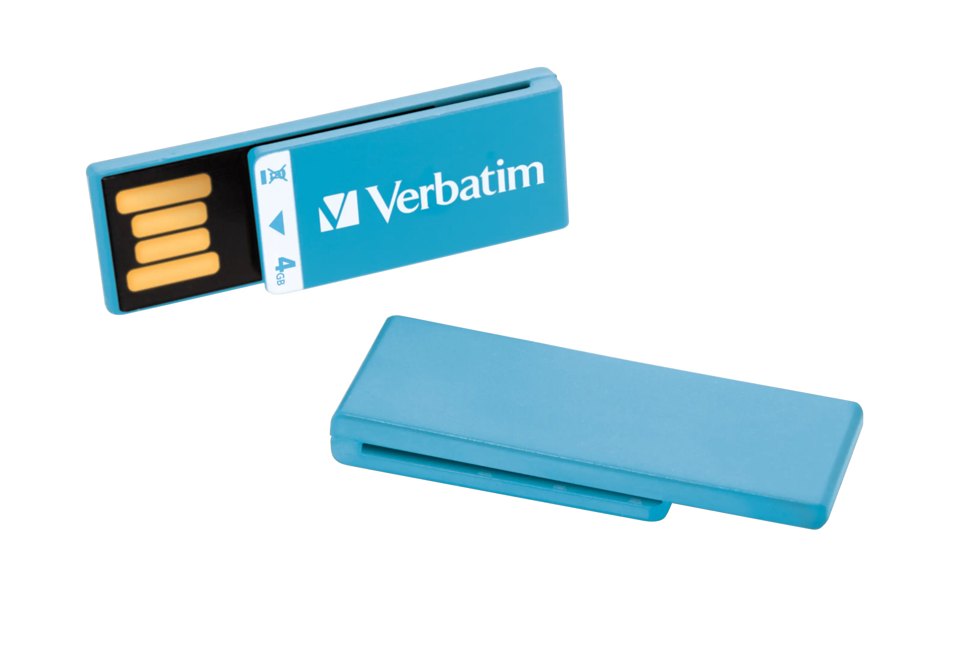 Verbatim Clip-it USB Drive 4GB Blue Multipack 43930